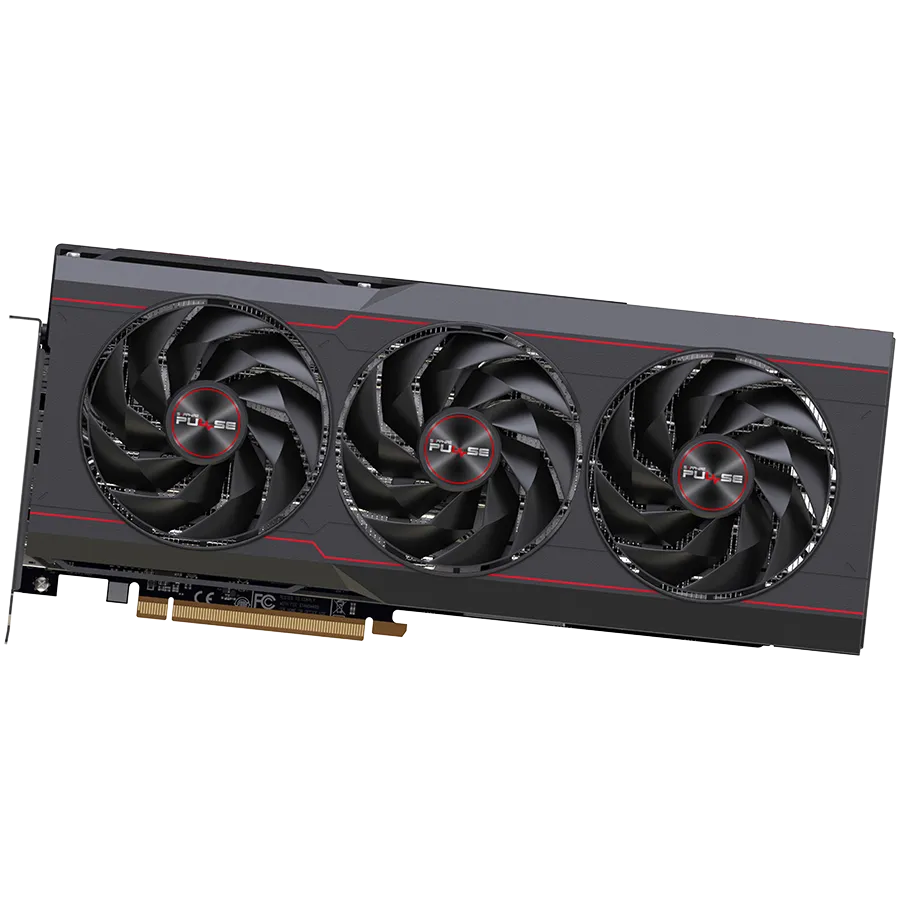 SAPPHIRE AMD RADEON RX 7900XTX GAMING OC Pulse 24GB GDDR6 384bit, 2525MHz / 20Gbps, 2x DP, 2x HDMI, 3 fan, 2.7 slots Slika 1
