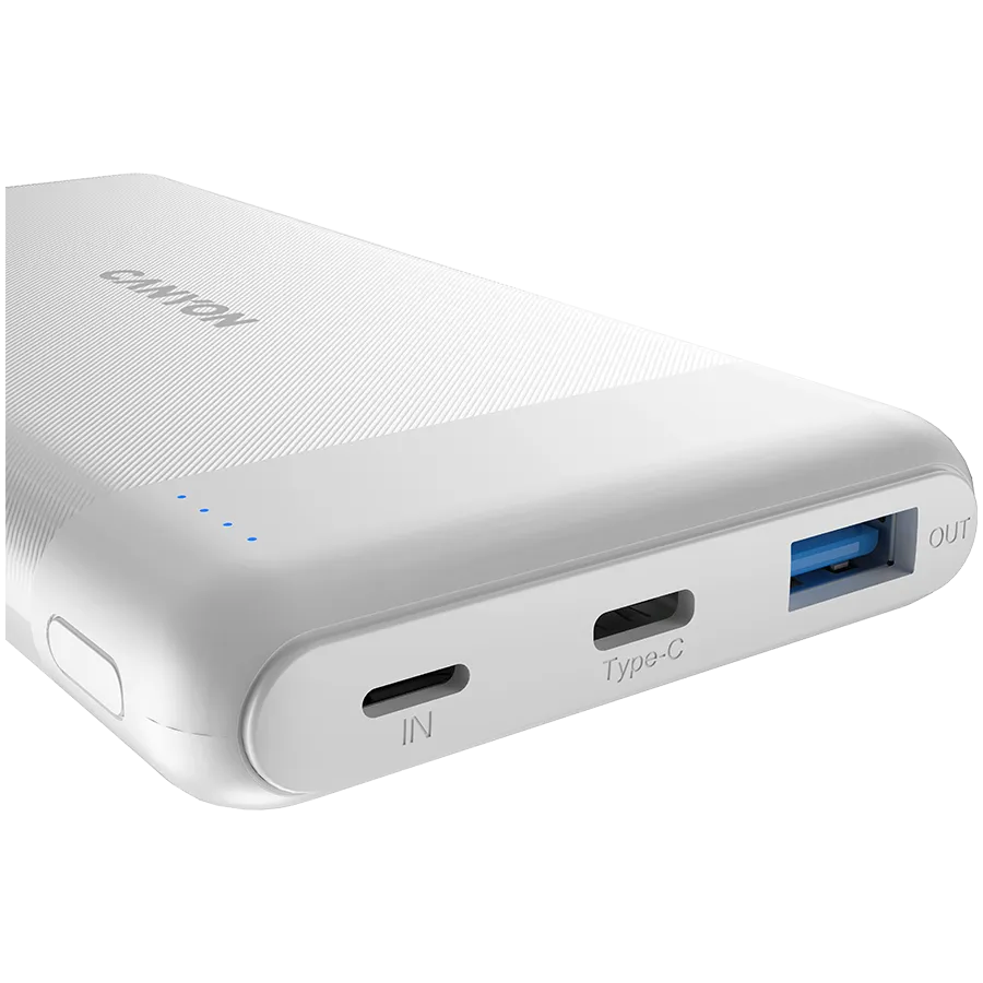 CANYON power bank PB-109 10000 mAh PD 18W QC 3.0 20W White Slika 3