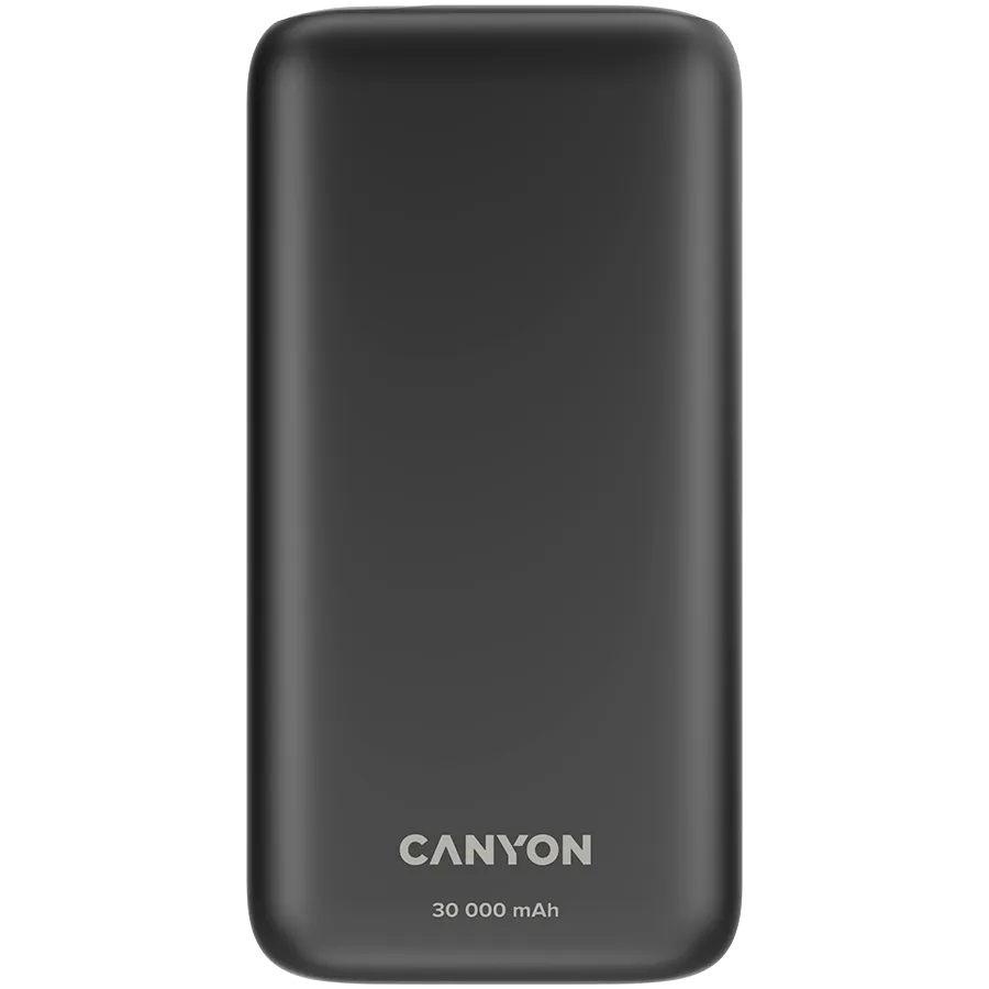 CANYON power bank PB-301 LED 30000 mAh PD 20W QC 3.0 Black Slika 1