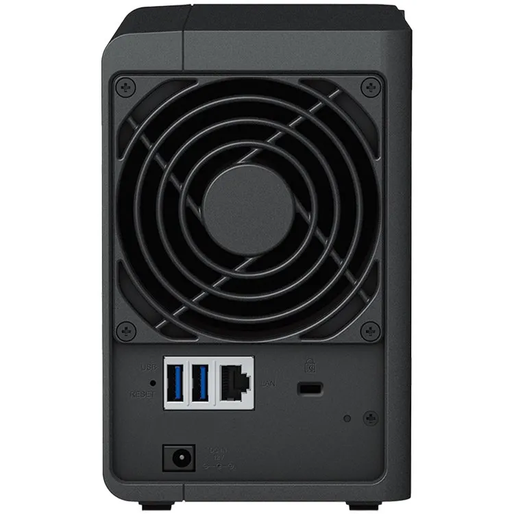Synology DiskStation DS223, Tower, 2-bays 3.5'' SATA HDD/SSD, CPU 4-core 1.7 GHz, 2 GB DDR4 non-ECC, RJ-45 1GbE LAN Port, 3 x USB 3.2 Gen 1 Port, 1.28 kg, 2y Slika 3