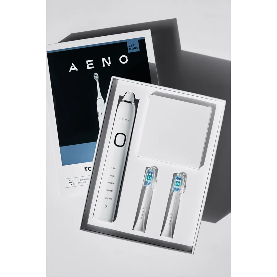 AENO Sonic Electric Toothbrush DB5: White, 5 modes, wireless charging, 46000rpm, 40 days without charging, IPX7- Slika 3