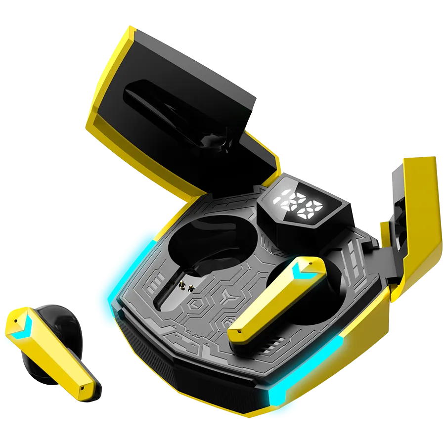 CANYON headset Doublebee GTWS-2 Gaming Yellow Slika 5