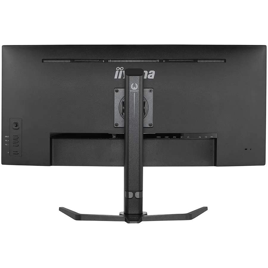 IIYAMA Monitor GB3467WQSU-B5 Gaming 34" UW ETE VA-panel, Curved Gaming 1500R, G-Master Red Eagle, 3440x1440@165Hz (21:9), 0,4ms (MPRT), 550cdm² HDR400, FreeSync Premium, Speakers, 2xHDMI, 2xDisplayPort, USB-HUB (4x 3.0), 15cm Height Adj. Stand Slika 4
