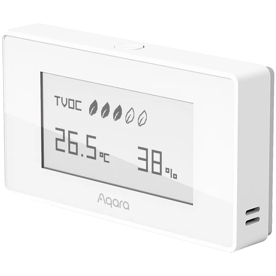 Aqara TVOC Air Quality Monitor: Model No: AAQS-S01; SKU: AS029GLW02 Slika 1