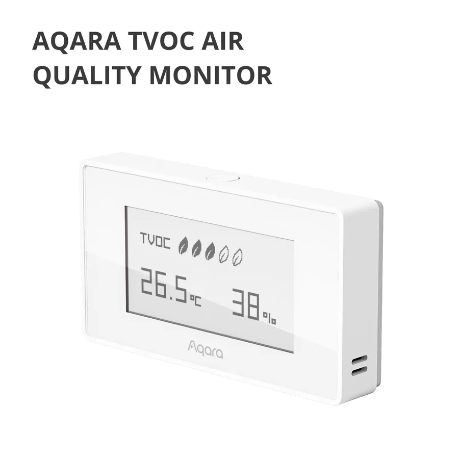 Aqara TVOC Air Quality Monitor: Model No: AAQS-S01; SKU: AS029GLW02 Slika 4