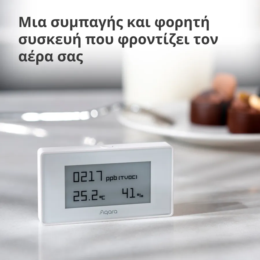 Aqara TVOC Air Quality Monitor: Model No: AAQS-S01; SKU: AS029GLW02 Slika 9