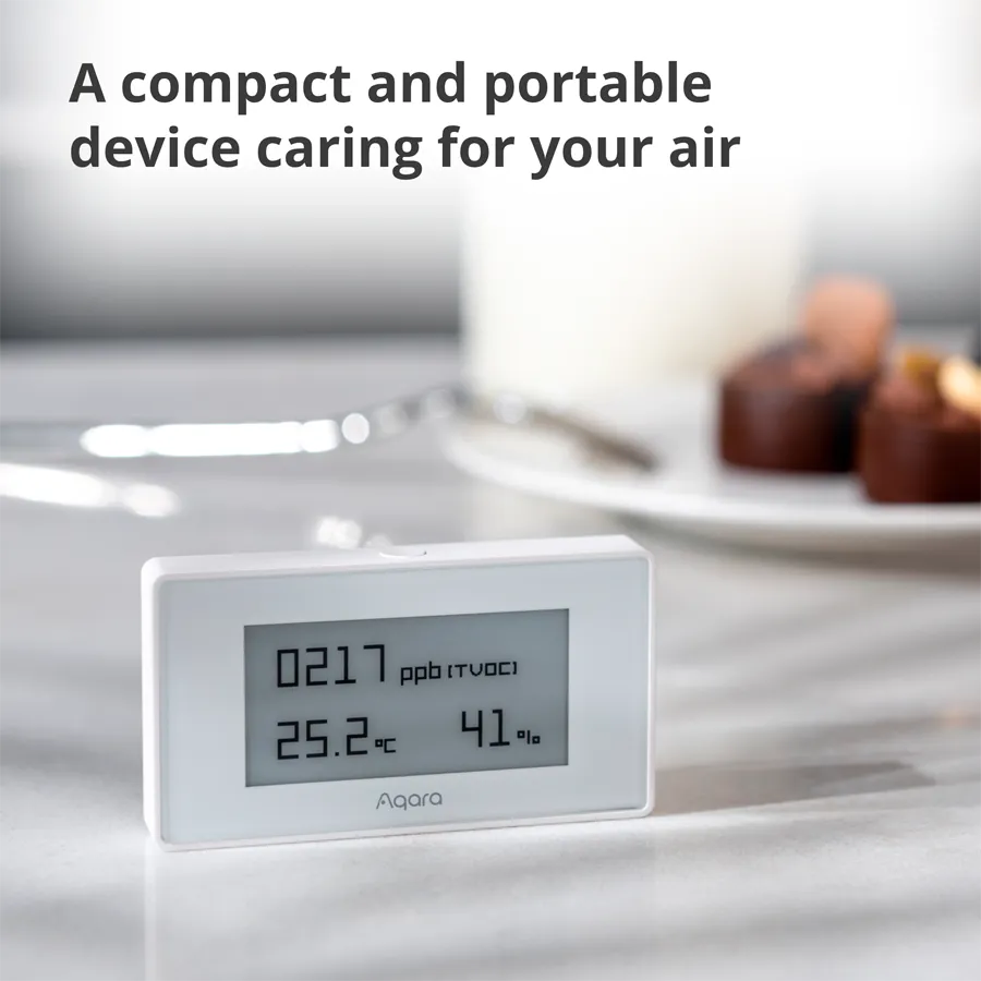 Aqara TVOC Air Quality Monitor: Model No: AAQS-S01; SKU: AS029GLW02 Slika 10