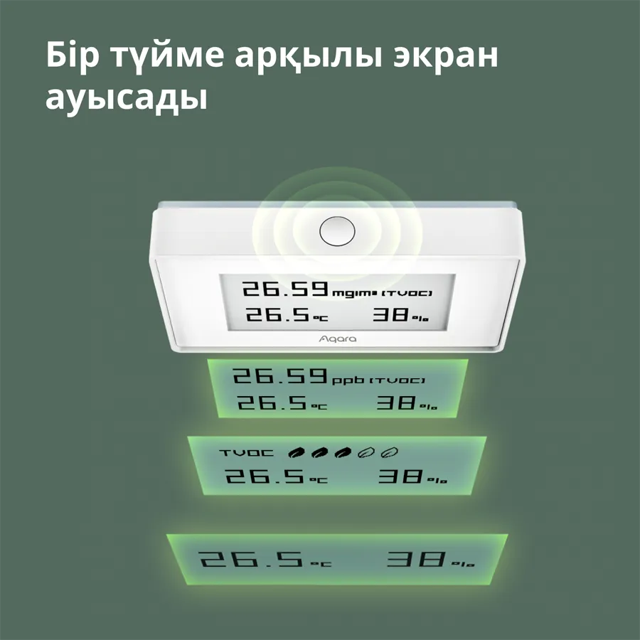 Aqara TVOC Air Quality Monitor: Model No: AAQS-S01; SKU: AS029GLW02 Slika 42