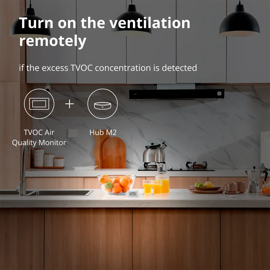 Aqara TVOC Air Quality Monitor: Model No: AAQS-S01; SKU: AS029GLW02 Slika 46