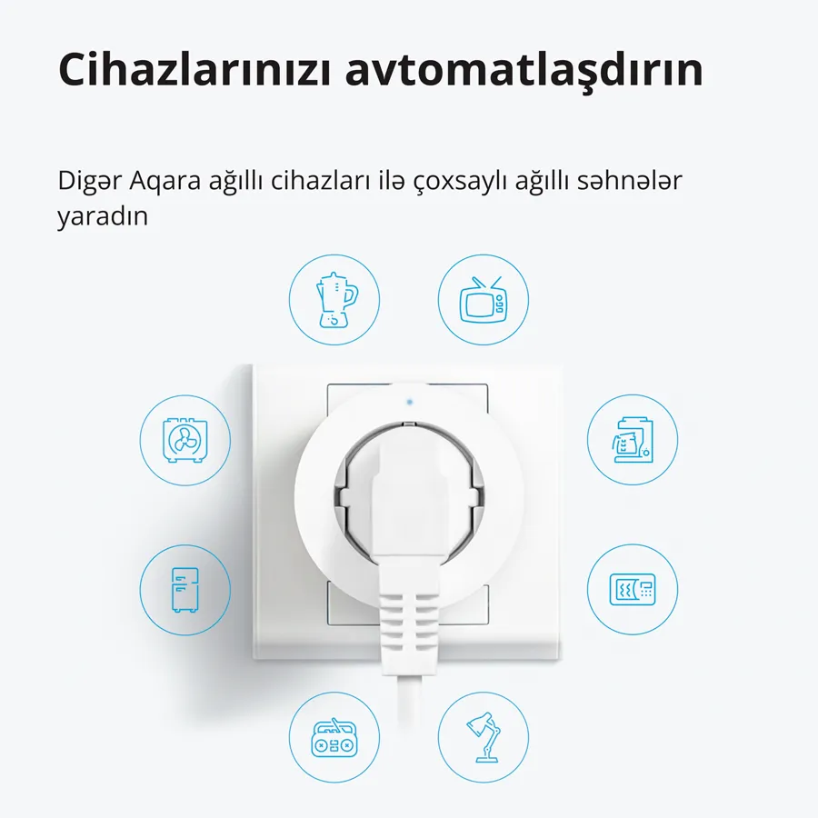 Aqara Smart Plug (EU Version): Model No: SP-EUC01; SKU: AP007EUW01 - Image 8