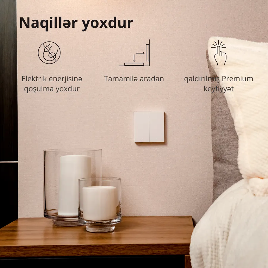 Aqara Wireless Remote Switch H1 (double rocker): Model: WRS-R02; SKU: AR009GLW02 Slika 21