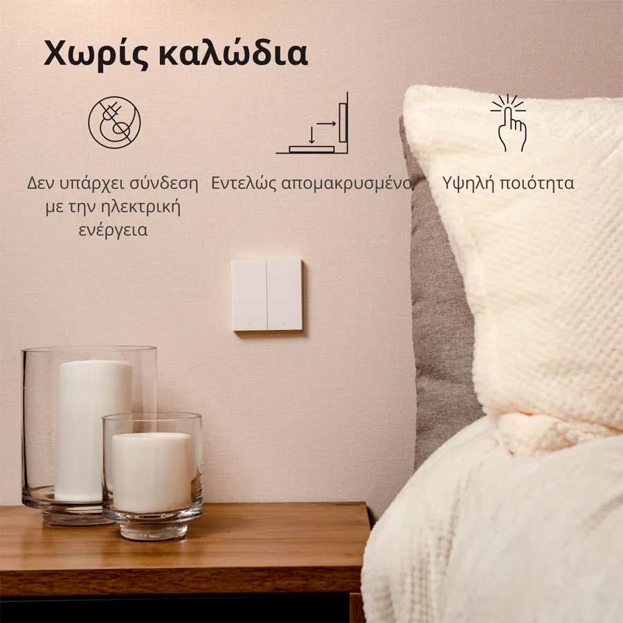 Aqara Wireless Remote Switch H1 (double rocker): Model: WRS-R02; SKU: AR009GLW02 Slika 22