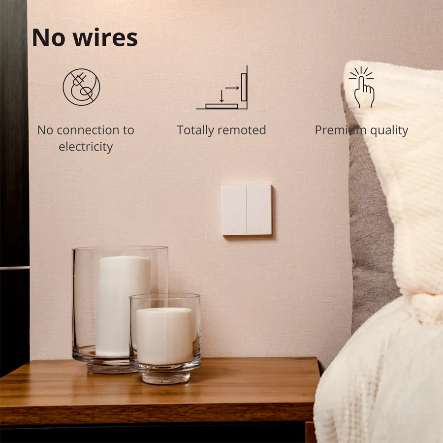 Aqara Wireless Remote Switch H1 (double rocker): Model: WRS-R02; SKU: AR009GLW02 Slika 23