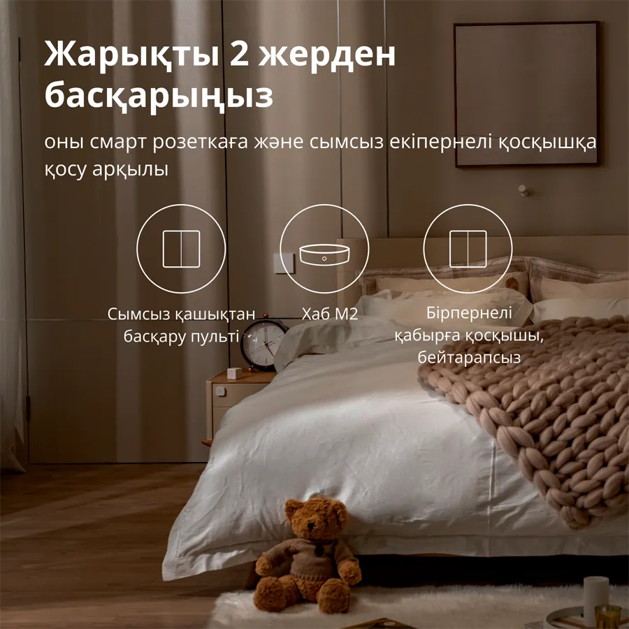 Aqara Wireless Remote Switch H1 (double rocker): Model: WRS-R02; SKU: AR009GLW02 Slika 43