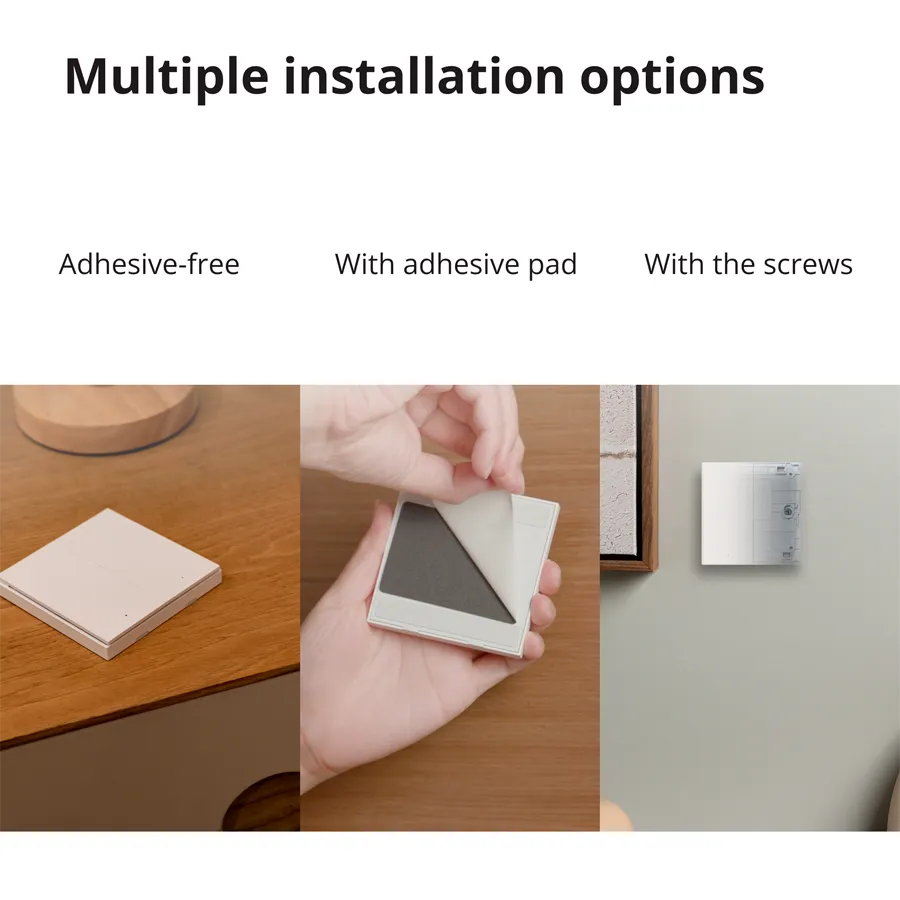 Aqara Wireless Remote Switch H1 (double rocker): Model: WRS-R02; SKU: AR009GLW02 Slika 47