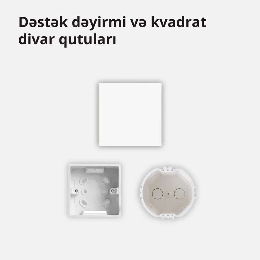 Aqara Smart Wall Switch H1 (with neutral, single rocker) Model No: WS-EUK03; SKU: AK073EUW01 Slika 45