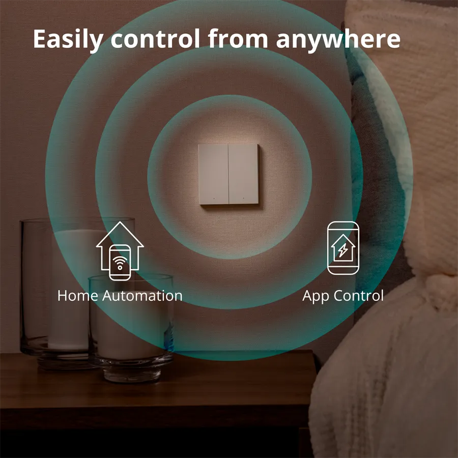 Aqara Smart Wall Switch H1 (with neutral, double rocker): Model: WS-EUK04; SKU: AK074EUW01 Slika 35