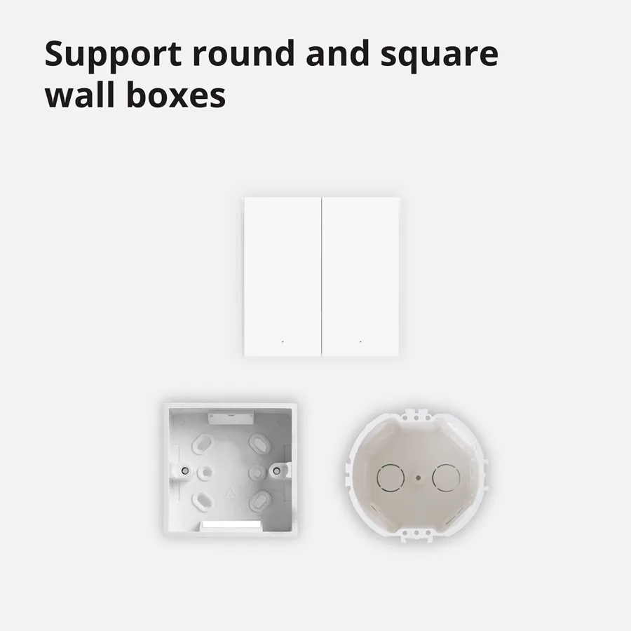 Aqara Smart Wall Switch H1 (with neutral, double rocker): Model: WS-EUK04; SKU: AK074EUW01 Slika 47