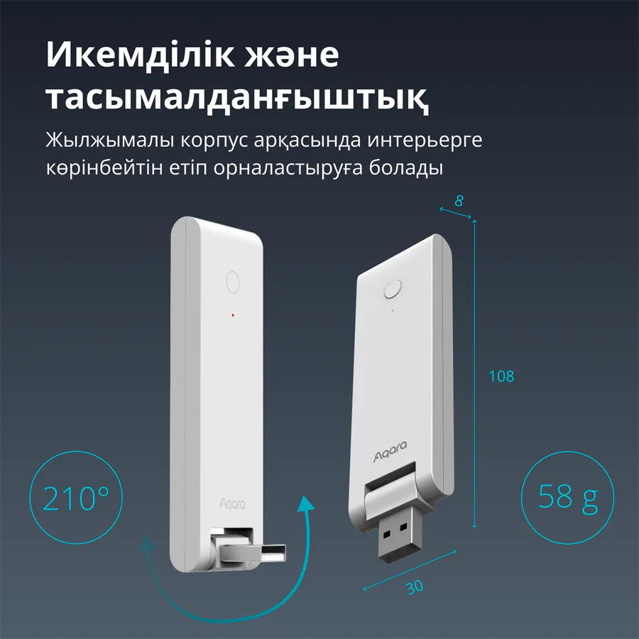 Aqara Hub E1: Model No: HE1-G01; SKU: AG022GLW01 Slika 24