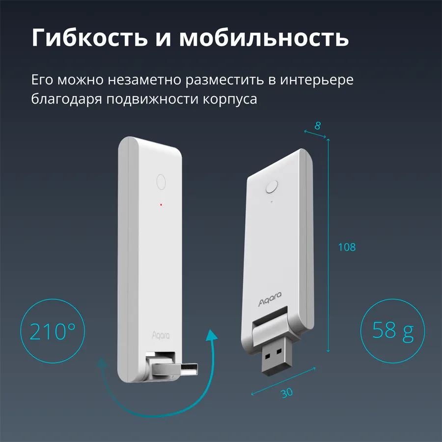 Aqara Hub E1: Model No: HE1-G01; SKU: AG022GLW01 Slika 25