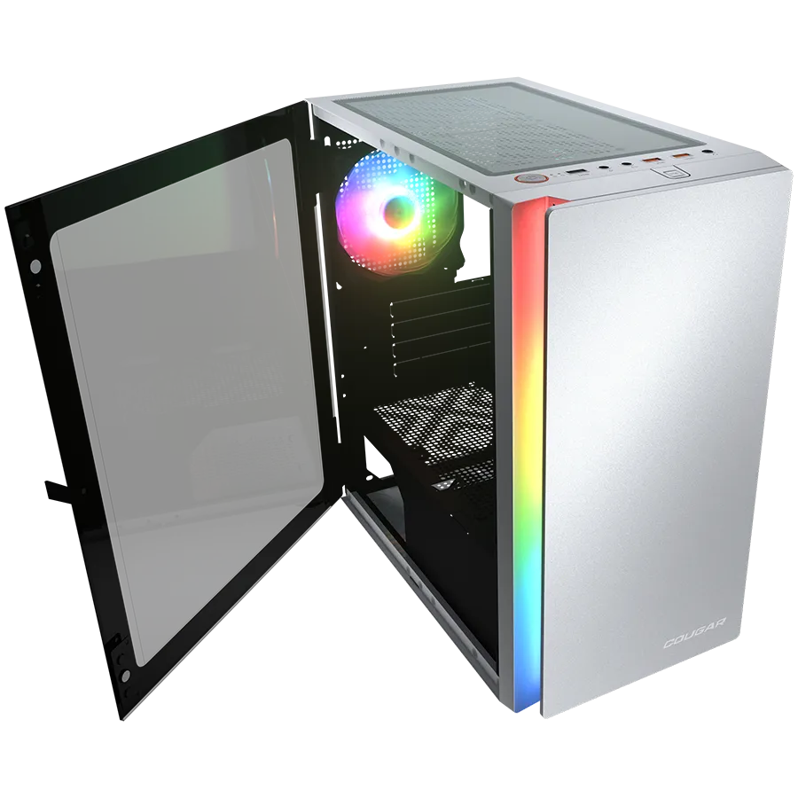 COUGAR PURITY RGB PC Case, Mini Tower, White Slika 8