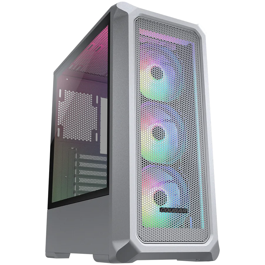 COUGAR Archon 2 Mesh RGB PC Case, Mid Tower, White Slika 1