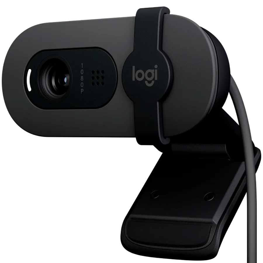 LOGITECH Brio 100 Full HD Webcam - GRAPHITE - USB Slika 2
