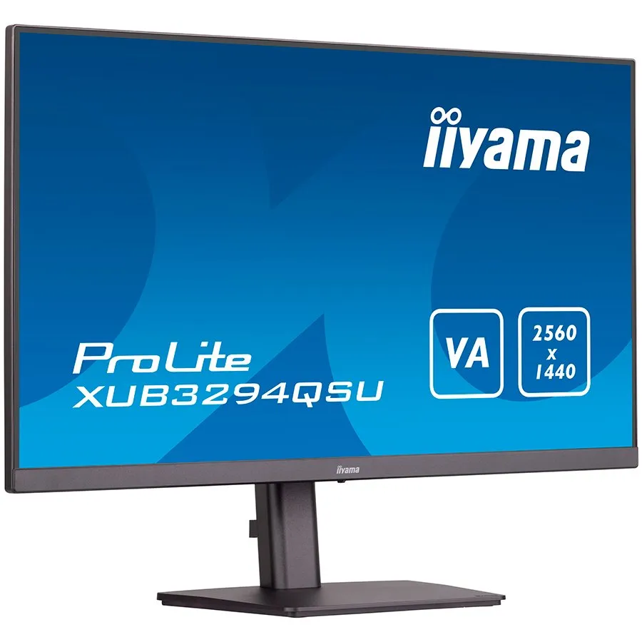 IIYAMA Monitor LED XUB3294QSU-B1 VA 31.5" 2560 x 1440 @75Hz 16:9 250 cd/m² 3000:1 HDMI DP 2xUSB height, swivel, tilt Slika 2