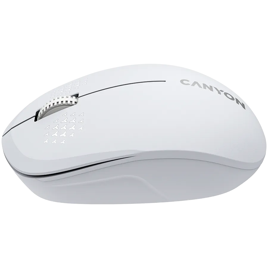 CANYON mouse MW-04 3buttons BT Wireless White Slika 4