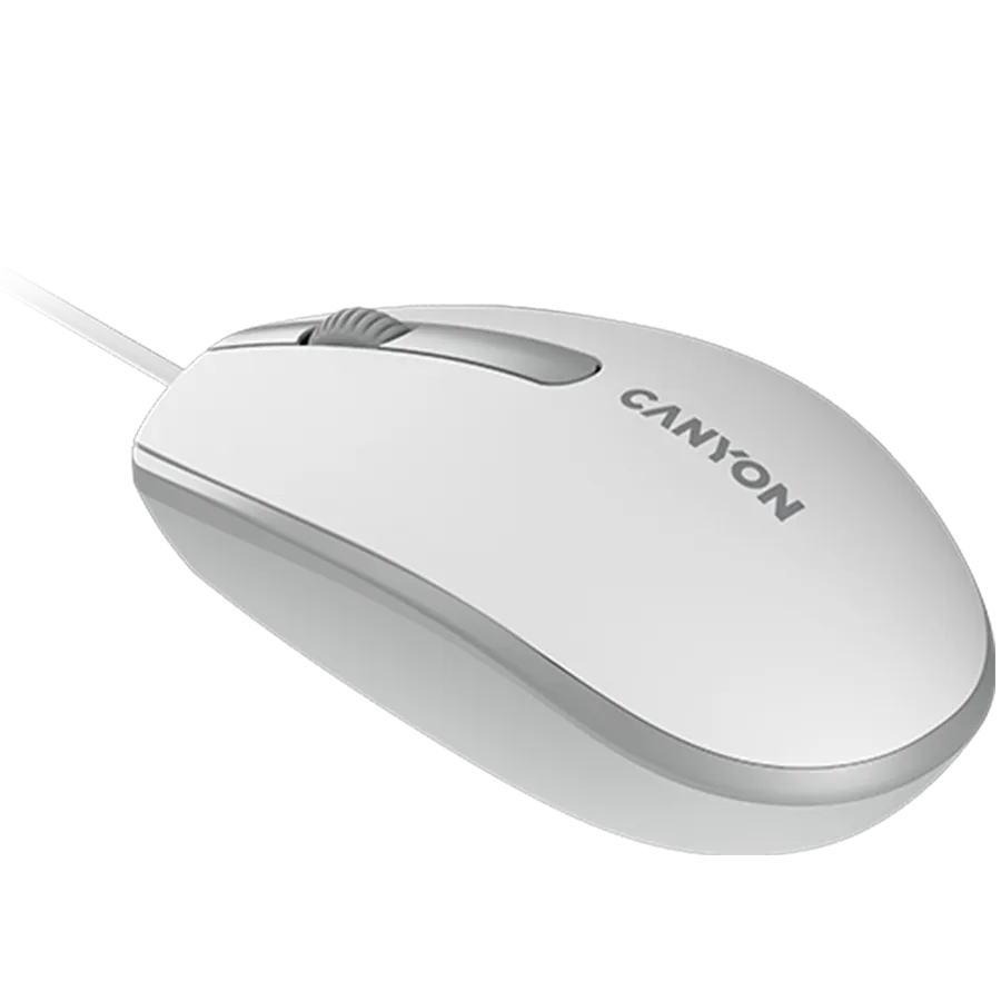 CANYON mouse M-10 Wired White Grey Slika 4