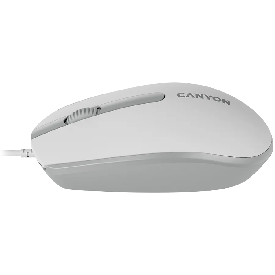 CANYON mouse M-10 Wired White Grey Slika 5