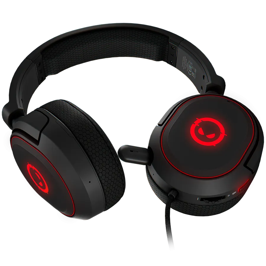LORGAR Kaya 460, USB Gaming headset with microphone, CM108B, RGB backlight, Plug&Play, USB-A connection cable 2m, fabric ear pads, size: 192*184.7*88mm, 0.329kg, black Slika 3