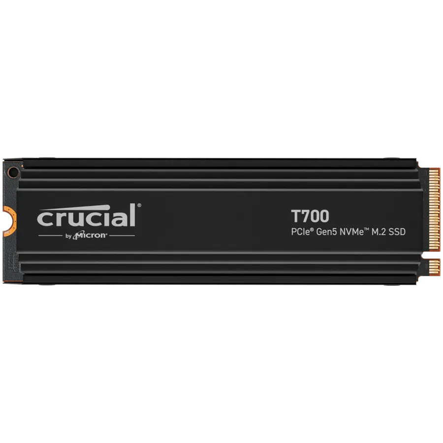 Crucial T700 4TB PCIe Gen5 NVMe M.2 SSD with heatsink Slika 1