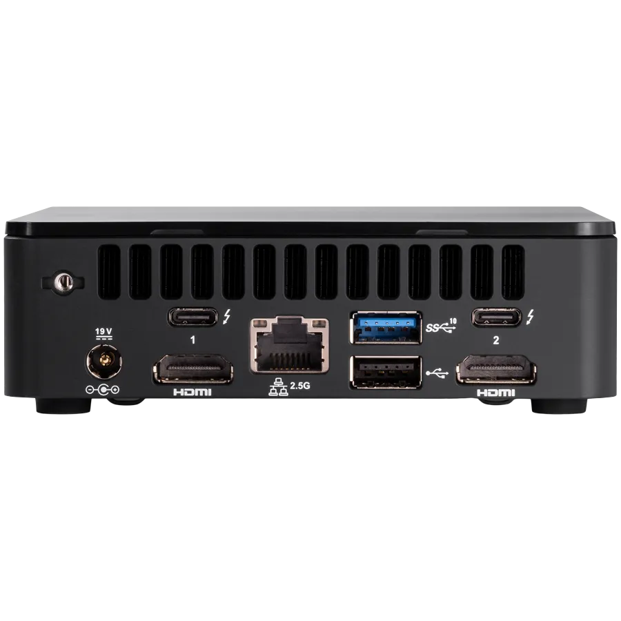 ASUS NUC 12 Pro Kit NUC12WSKi70Z, Core i7-1260P Processor, 4xUSB, M.2 22x80 NVMe; 22x42 SATA, 2,5Gbe LAN, 2xHDMI, no cord, single unit, EAN:5032037248273 - Image 2