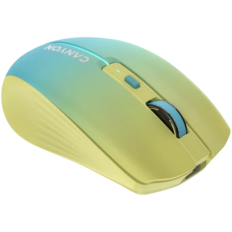 CANYON mouse MW-44  Wireless Charge Yellow Blue Slika 5