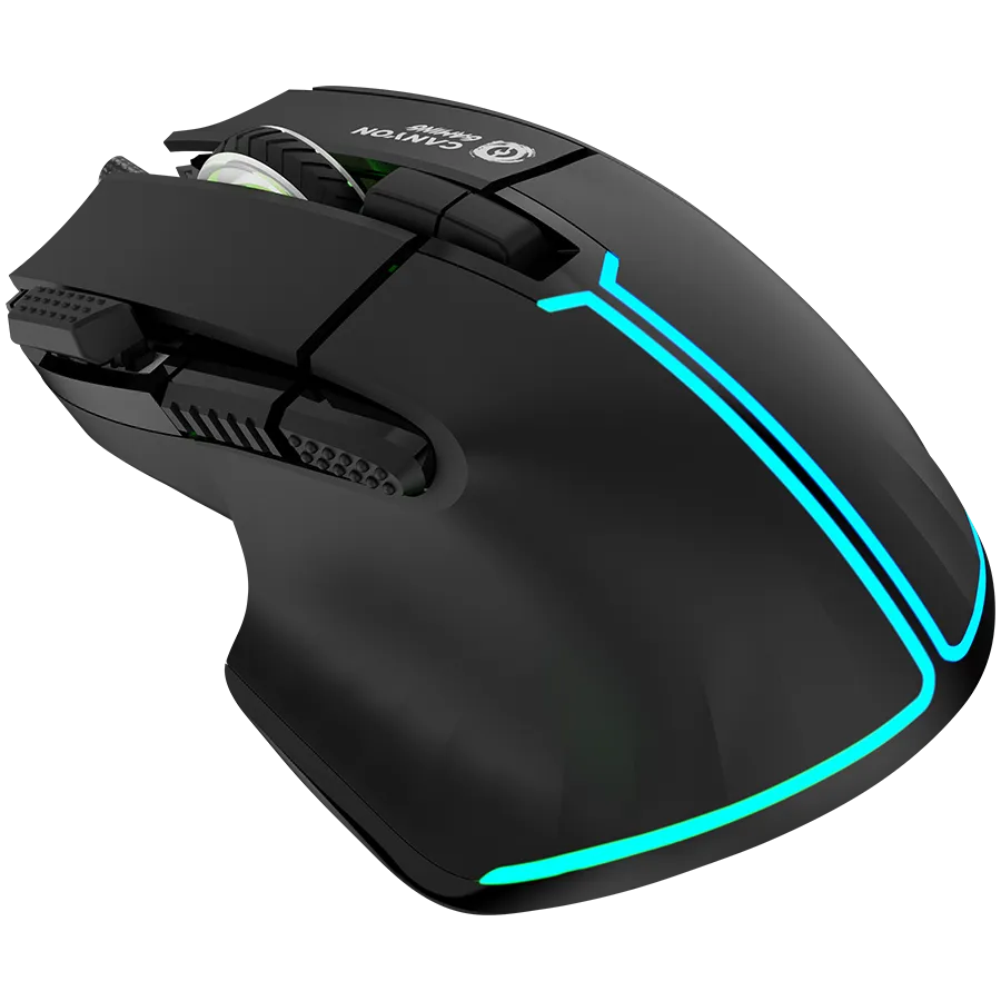 CANYON mouse Fortnax GM-636 RGB 9buttons Wired Black Slika 2