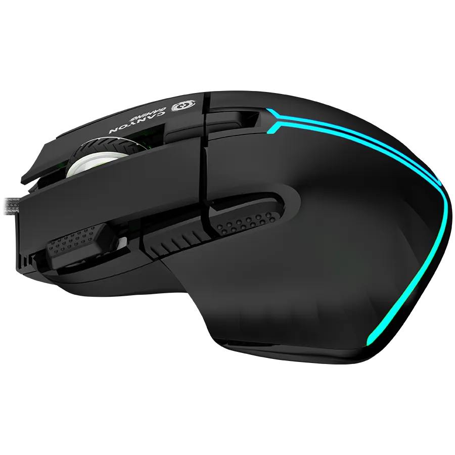 CANYON mouse Fortnax GM-636 RGB 9buttons Wired Black Slika 5