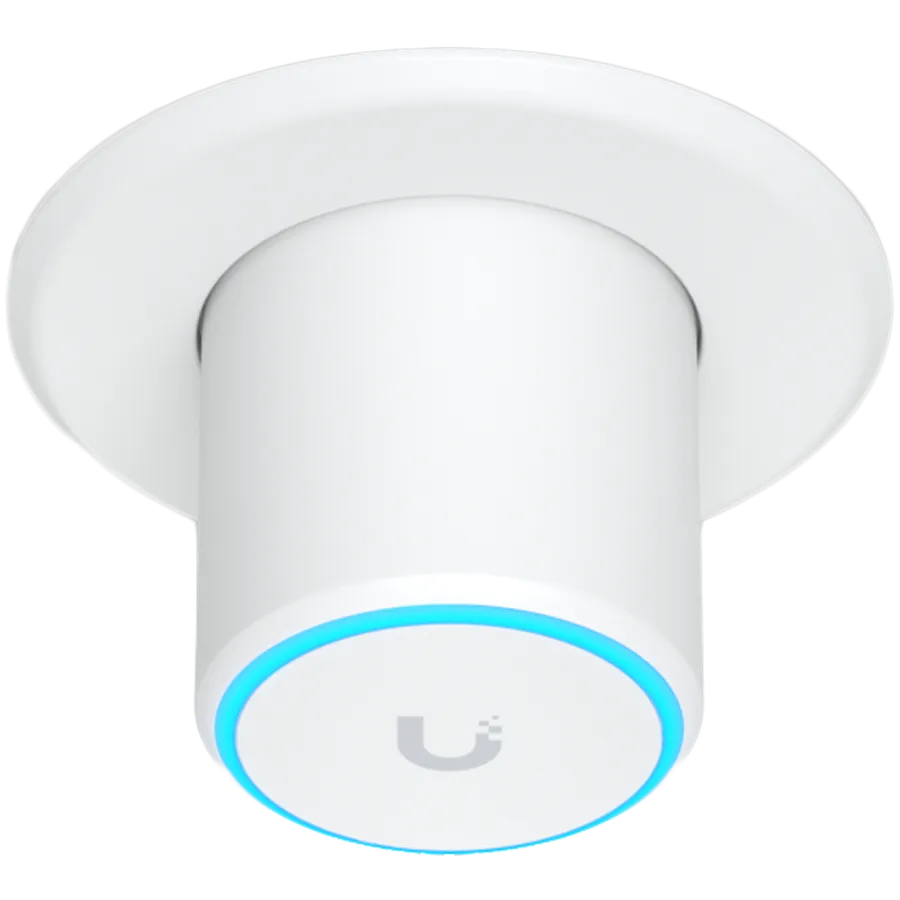 UBIQUITI U6 Mesh, WiFi 6, 6 spatial streams, 140 m² (1,500 ft²) coverage, 300+ connected devices, Powered using PoE, GbE uplink, Versatile tabletop, wall, and pole mounting, Weatherproof (outdoor exposed). Slika 2