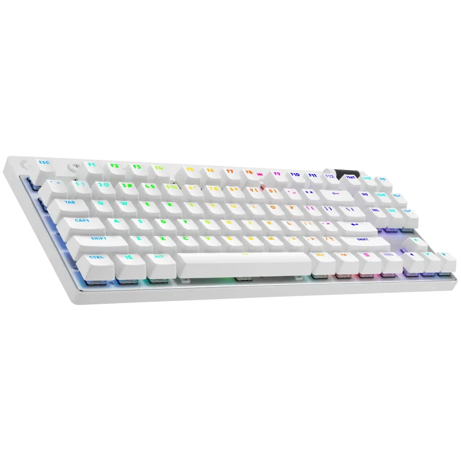 LOGITECH G PRO X TKL LIGHTSPEED Mechanical Gaming Keyboard - WHITE - US INT'L - TACTILE Slika 2