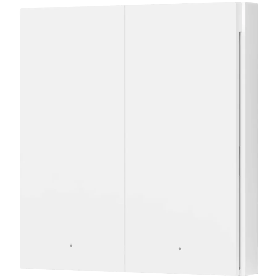 Aqara Wireless Remote Switch H1 (double rocker): Model: WRS-R02; SKU: AR009GLW02 Slika 1