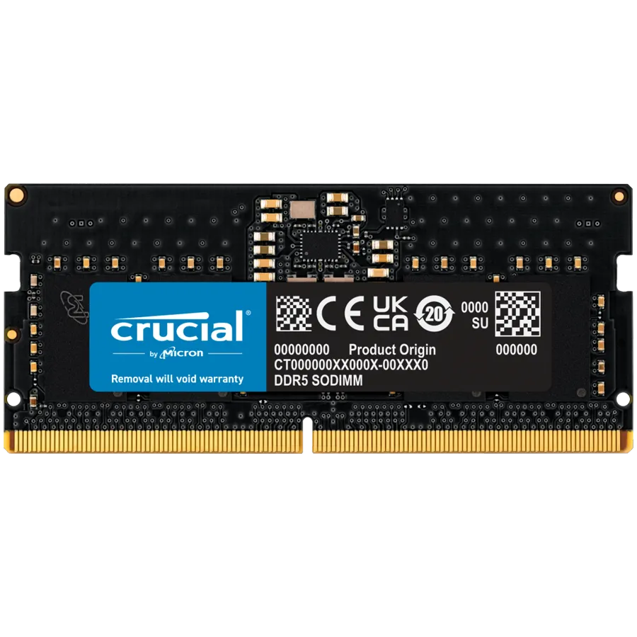 Crucial 8GB DDR5-5600 SODIMM CL46 (16Gbit) Slika 1
