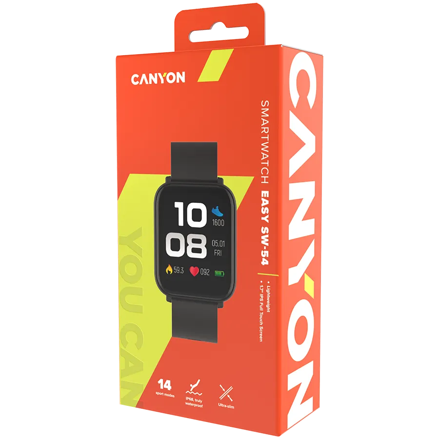 CANYON smart watch Easy SW-54 Black Slika 4