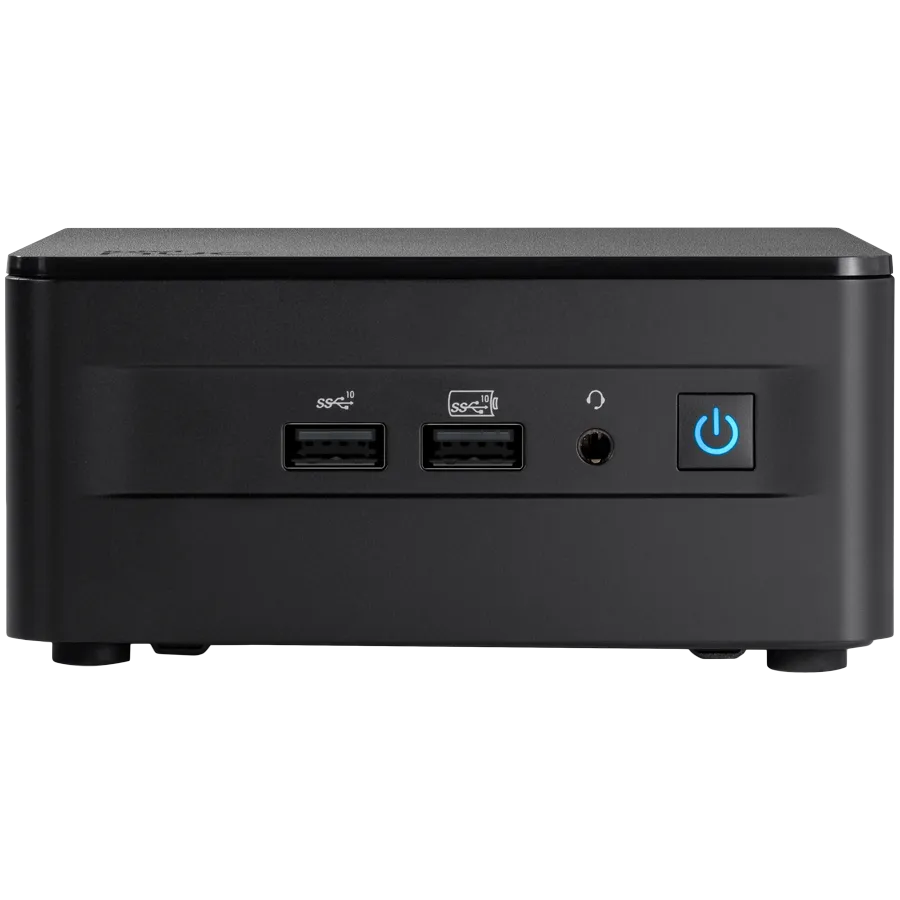 ASUS NUC 13pro/RNUC13ANHI300002I/Intel Core i3-1315U/Intel UHD Graphics/4xUSB/M.2 22x80 NVMe; 22x42 SATA/2.5'' SATA slot/2,5Gbe LAN/2xHDMI/ 2x Thunderbolt 4 (USB-C+DP)/no Storage/no RAM/AX211.NGWG.NV/no OS/EU Cord/Tall Kit(L6)/EAN:4711387502662 - Image 1