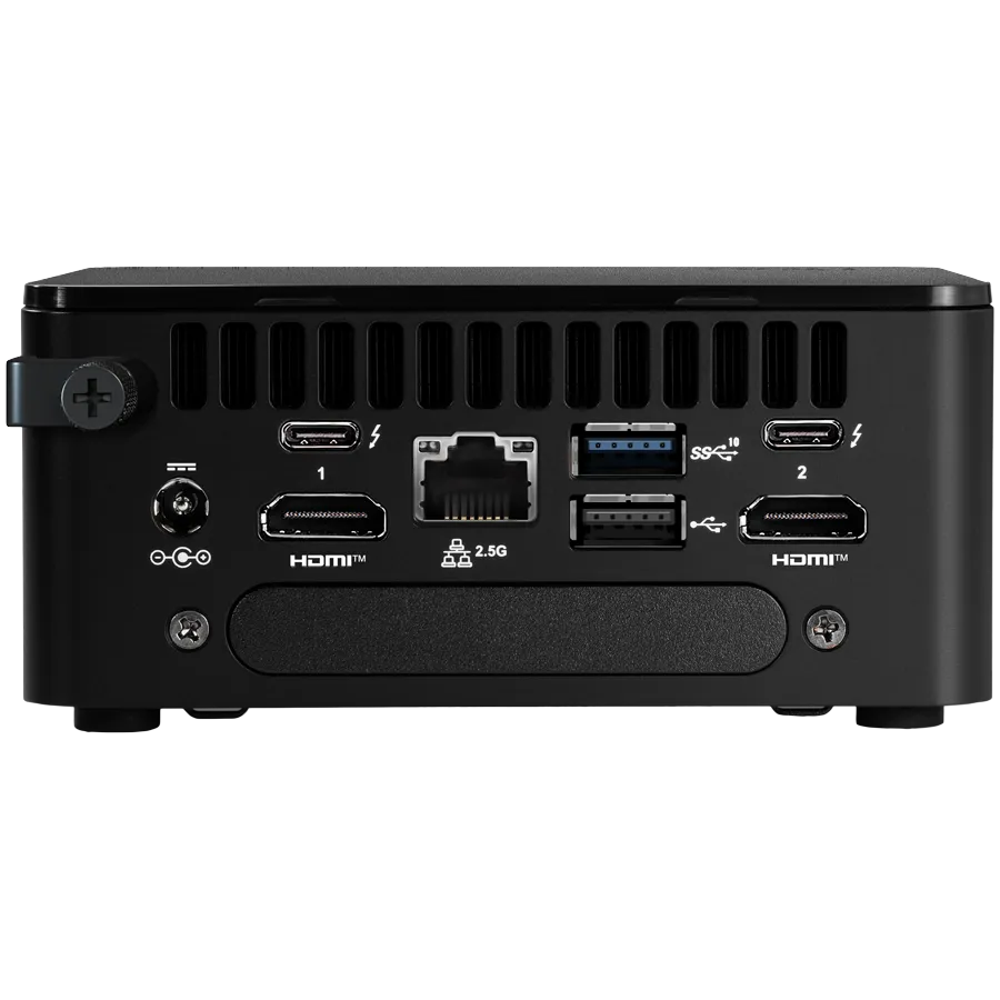 ASUS NUC 13pro/RNUC13ANHI300002I/Intel Core i3-1315U/Intel UHD Graphics/4xUSB/M.2 22x80 NVMe; 22x42 SATA/2.5'' SATA slot/2,5Gbe LAN/2xHDMI/ 2x Thunderbolt 4 (USB-C+DP)/no Storage/no RAM/AX211.NGWG.NV/no OS/EU Cord/Tall Kit(L6)/EAN:4711387502662 - Image 2