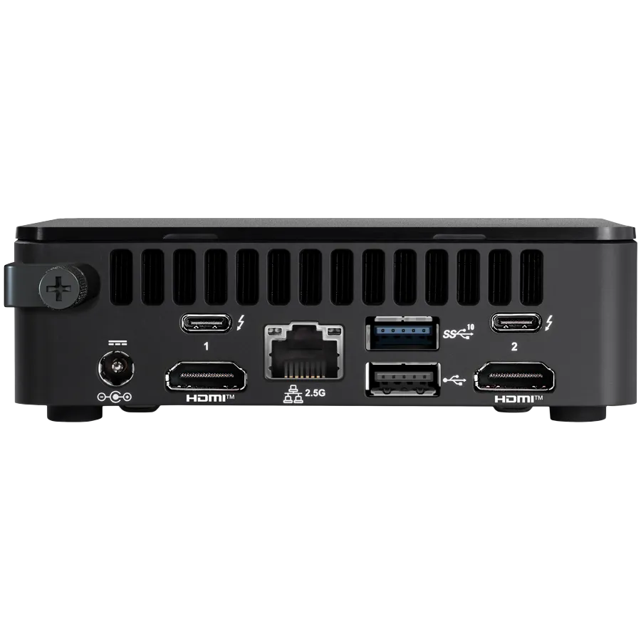 ASUS NUC 13pro/RNUC13L3KV500000I/Intel Core i5-1350p vPro/Intel Iris Xe Graphics/4xUSB/M.2 22x80 NVMe; 22x42 SATA/2,5Gbe LAN/2xHDMI/ 2x Thunderbolt 4 (USB-C+DP)/no Storage/no RAM/AX211.NGWG/no OS/No Cord/Kit(L6)/EAN:4711387489925 - Image 2