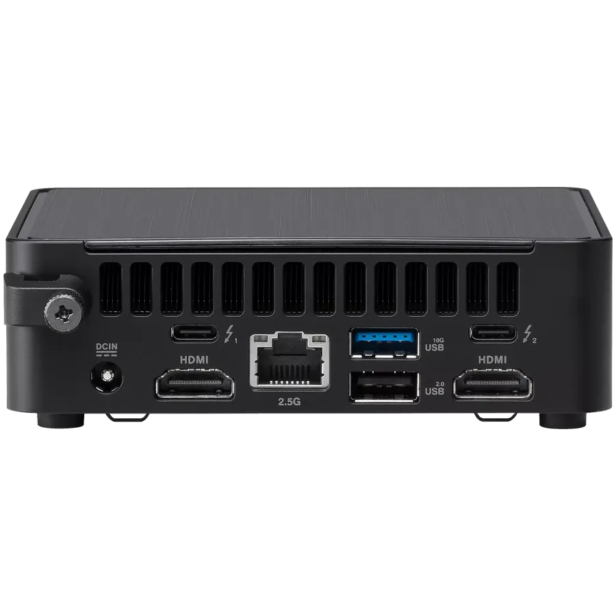 ASUS NUC 14pro/RNUC14RVKI300000I/Intel Core 3 100U/Intel Graphics/4xUSB/M.2 22x80 NVMe; 22x42 NVMe/2,5Gbe LAN/2xHDMI/ 2x Thunderbolt 4 (USB-C+DP)/no Storage/no RAM/AX211.D2WG.NV/no OS/No Cord/Slim Kit(L6)/EAN:4711387492239 - Image 2