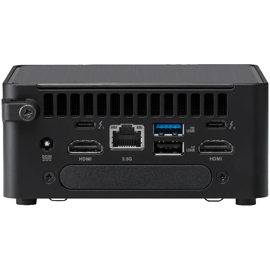 ASUS NUC 14pro/RNUC14RVHI300000I/Intel Core 3 100U/Intel Graphics/4xUSB/M.2 22x80 NVMe; 22x42 NVMe/2.5'' SATA slot/2,5Gbe LAN/2xHDMI/ 2x Thunderbolt 4 (USB-C+DP)/no Storage/no RAM/AX211.D2WG.NV/no OS/No Cord/Tall Kit(L6)/EAN:4711387491379 - Image 2