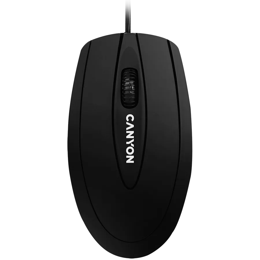 CANYON mouse CM-1 Wired Black Slika 1