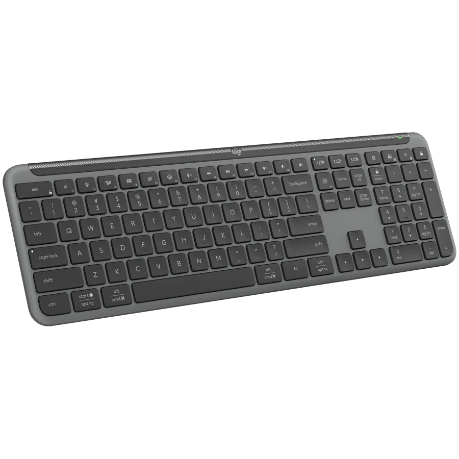 LOGITECH SIGNATURE SLIM WIRELESS KEYBOARD K950 - GRAPHITE - US INT'L - 2.4GHZ/BT - INTNL-973 Slika 3