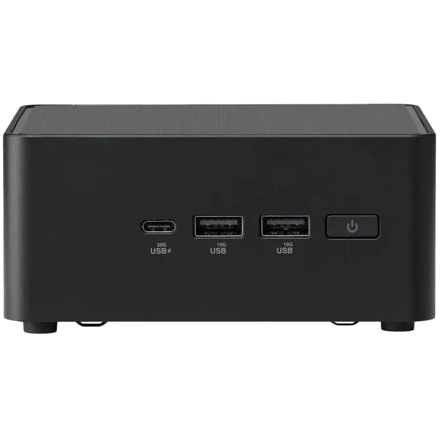 ASUS NUC 14pro/RNUC14RVHI300002I/Intel Core 3 100U/Intel Graphics/4xUSB/M.2 22x80 NVMe; 22x42 NVMe/2.5'' SATA slot/2,5Gbe LAN/2xHDMI/ 2x Thunderbolt 4 (USB-C+DP)/no Storage/no RAM/AX211.D2WG.NV/no OS/EU Cord/Tall Kit(L6)/EAN:4711387491409 - Image 1